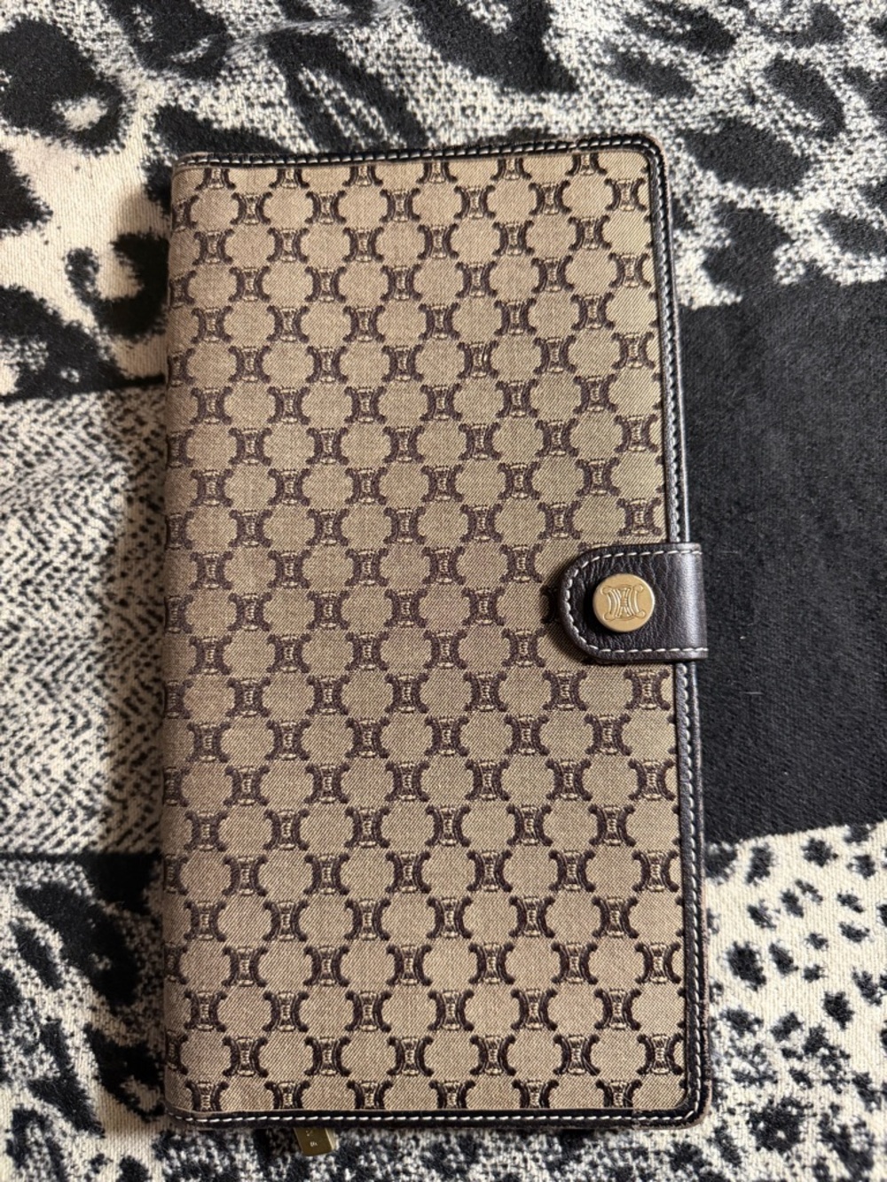 Vintage Celine Macadam bi-fold Wallet